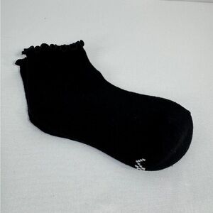 Vans Girls Black ruffle Socks